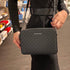 Crossbody Jet Set Michael Kors negro monograma